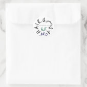 HAIKU 29 RONDE STICKER (Tas)