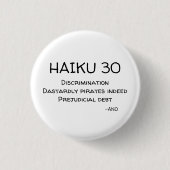 HAIKU 30 RONDE BUTTON 3,2 CM (Voorkant)