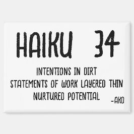 HAIKU 34 MAGNEET