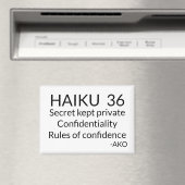 HAIKU 36 MAGNEET (Insitu (Vaatwasser))