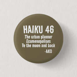 HAIKU 46 RONDE BUTTON 3,2 CM