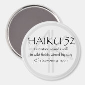 HAIKU 52 MAGNEET (Voorkant / Achterkant)
