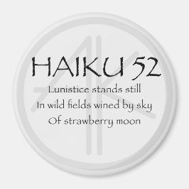 HAIKU 52 MAGNEET