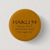 HAIKU 54 RONDE BUTTON 3,2 CM (Voorkant)