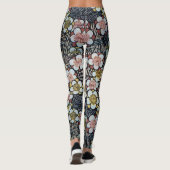 HAIKU/BLACK WHITE PINK YELLOW SPRINGSTROMEN LEGGINGS (Achterkant)