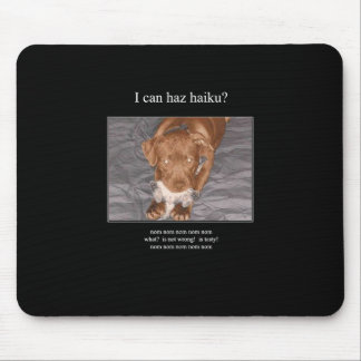 haiku cat 6 mousepad muismat
