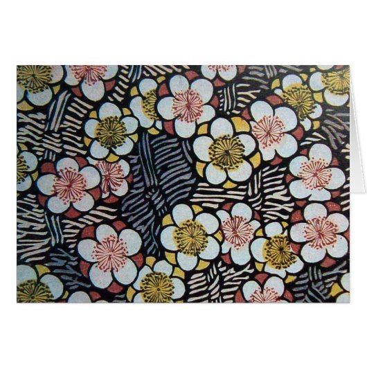 HAIKU/ FLEURS DE PRINTEMPS JAUNE ROSE BLANC NOIR (Devant horizontal)