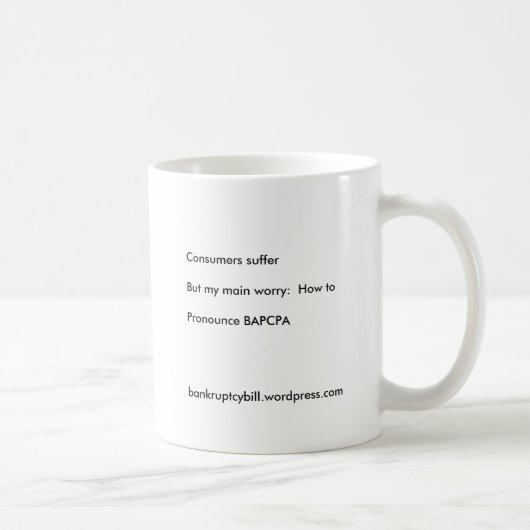 Haiku-Mok - BAPCPA Koffiemok (Rechts)
