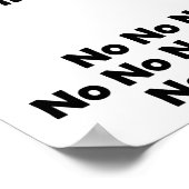 Haiku Sortir Du Lit Poster Drôle (Coin)