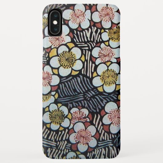 HAIKU, WITTE SPRINGSTROMEN Antiek Japanse Floral Case-Mate iPhone Case (Achterkant)