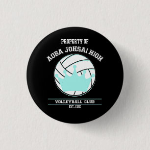 Haikyuu   Aoba Johsai Volleyball Club Button (1)