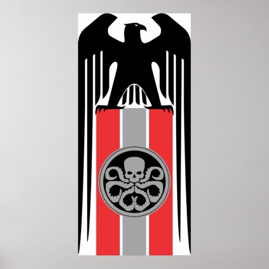 Hail Hydra Tapestry Poster (Voorkant)