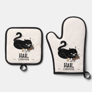 Hail Lucipurr Ovenwant & Pannenlap Set