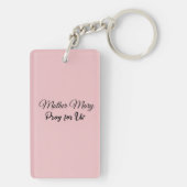 Hail Mary Acrylic Keychain (achterkant)