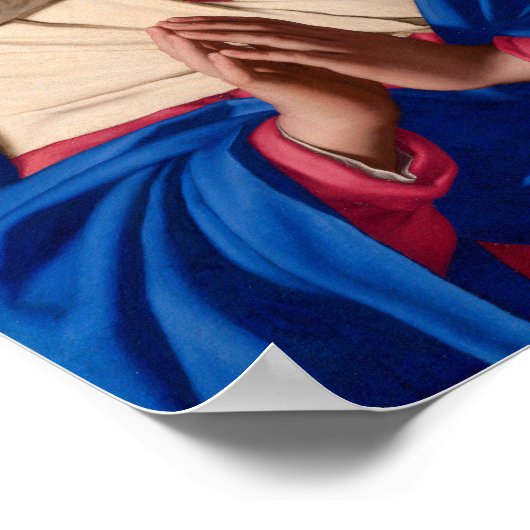 Hail Mary Prayer Poster (Coin)