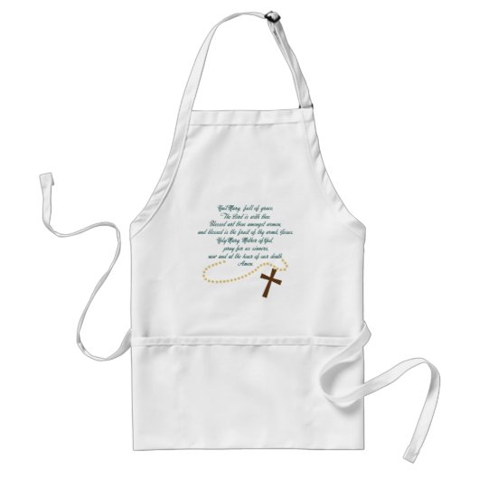 Hail Mary Standaard Schort (Voorkant)