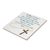 Hail Mary Tegeltje (Zijkant)