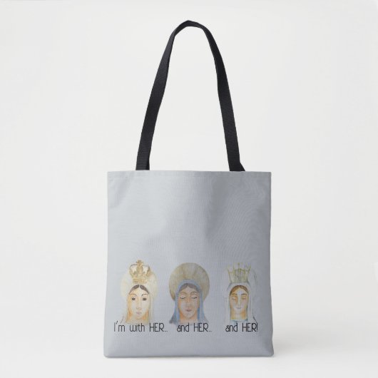 Hail Mary Tote Bag (Voorkant)