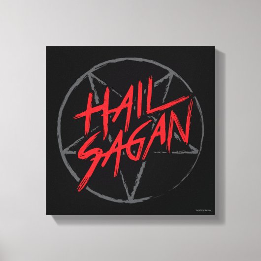 Hail Sagan Canvas Afdruk (Voorkant)
