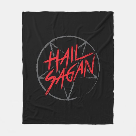 Hail Sagan Fleece Deken (Voorkant)