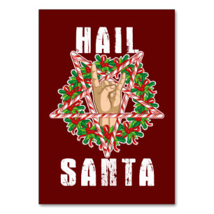 Hail Santa Funny Kerstmis Kaart