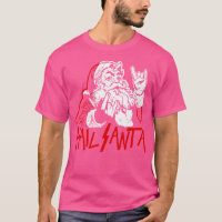 Hail Santa Sleigher Heavy Metal Kerstmis Roc