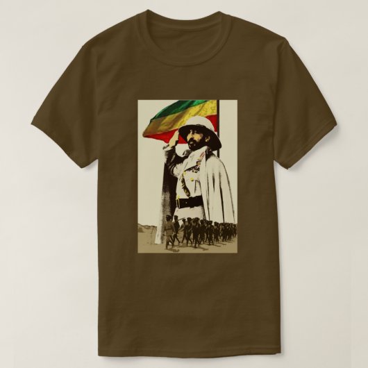 Haile I Selassie T Shirt (Design voorkant)