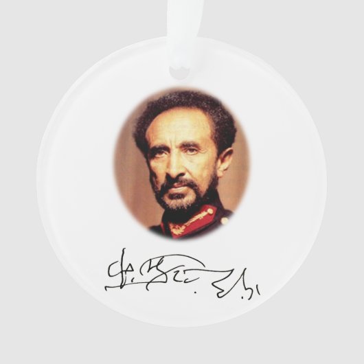 Haile Selassie (devant)