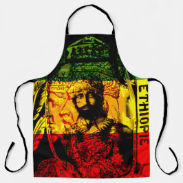 Haile Selassie Apron Schort