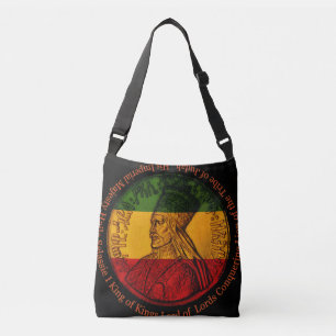 Haile Selassie Croix sur le sac corporel