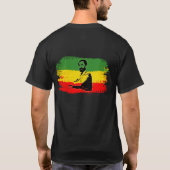 Haile Selassie DARK T-shirt (Achterkant)