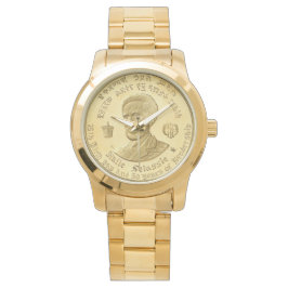 Haile Selassie Empior of Ethiopia Rastafari Watch Horloge