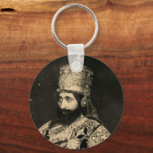 Haile Selassie - Empire of Ethiopia - HIM Tanktop Sleutelhanger (Voorkant)