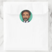 Haile Selassie Empire of Ethiopia Rasta Sticker (Sac)