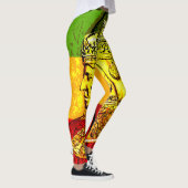 Haile Selassie Empress Menen Rasta Leggings (Droite)