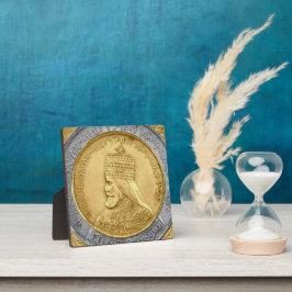 Haile Selassie HIM Jah Rastafari Aufsteller Fotoplaat