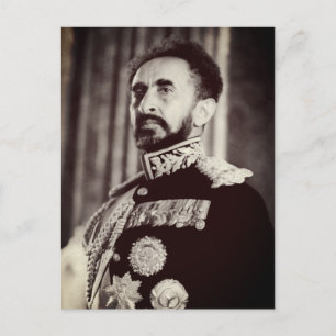 Haile Selassie - HIM - Rastafari - Briefkaart