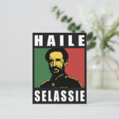 Haile Selassie - HIM - Rastafari - Carte postale (Debout devant)