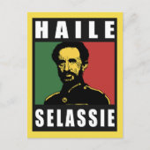 Haile Selassie - HIM - Rastafari - Carte postale (Devant)