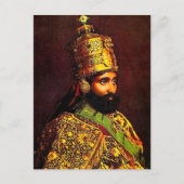 Haile Selassie - HIM - Rastafari - Carte postale (Devant)