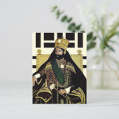 Haile Selassie - HIM - Rastafari - Carte postale (Debout devant)
