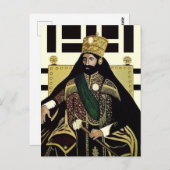 Haile Selassie - HIM - Rastafari - Carte postale (Devant / Derrière)