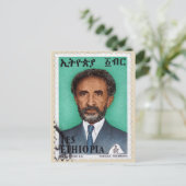 Haile Selassie - HIM - Rastafari - Carte postale (Debout devant)