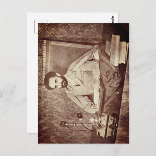 Haile Selassie - HIM - Rastafari - Carte postale (Devant / Derrière)