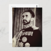 Haile Selassie - HIM - Rastafari - Carte postale (Devant / Derrière)