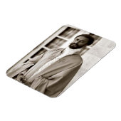 Haile Selassie - HIM - Rastafari - Jah Magnet (Côté Gauche)