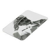 Haile Selassie - HIM - Rastafari - Jah Magnet (Côté Gauche)