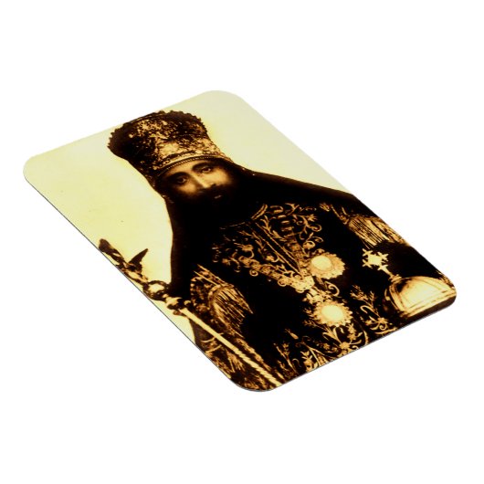 Haile Selassie - HIM - Rastafari - Jah Magnet (Côté Droit)