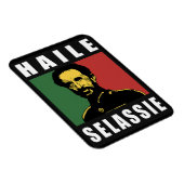 Haile Selassie - HIM - Rastafari - Jah Magnet (Côté Droit)