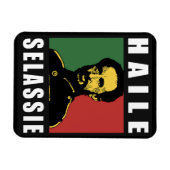 Haile Selassie - HIM - Rastafari - Jah Magnet (Horizontal)
